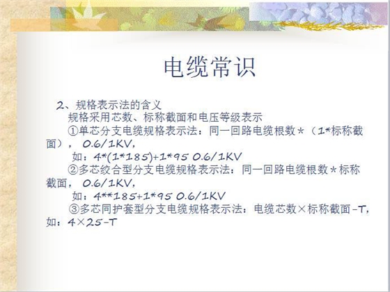 电缆报价