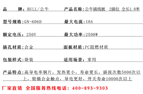 GN-606D产品信息