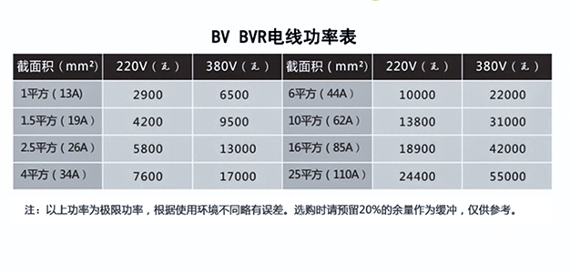 BV和BVR电功率表