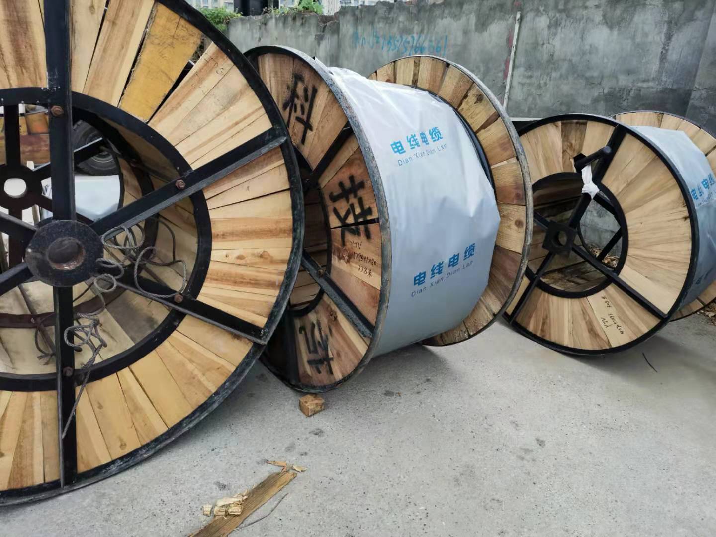 富阳工地采购铜电缆，12种型号合计60万订单【杭州安信】