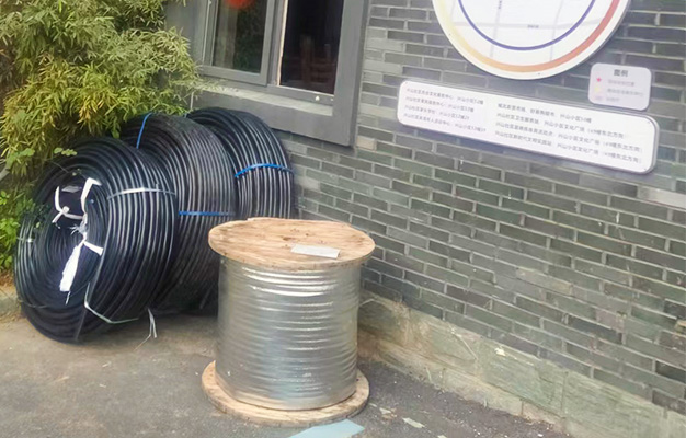 阜溪街道某小区采购的铜芯电缆YJV已送到【杭州安信】