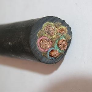 铜芯软电缆 橡胶电缆 YC橡套电缆
