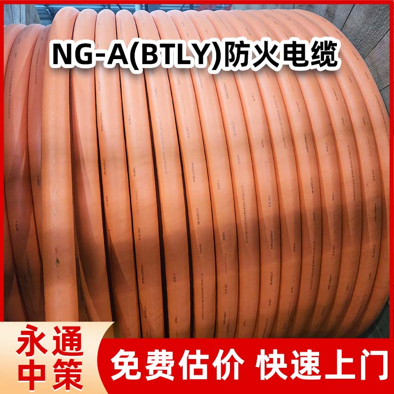 永通中策4×25+1×16平方BTLY新能源防火电缆厂家批发